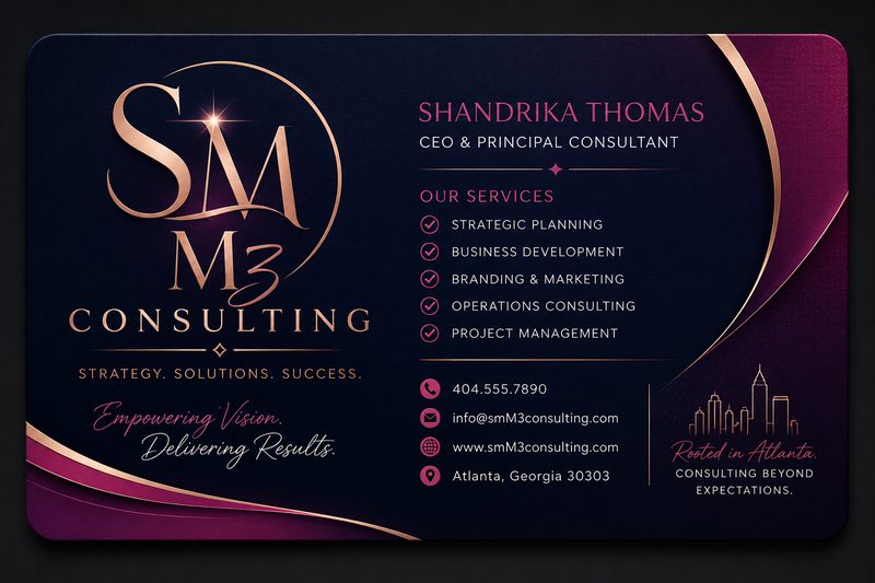 SMM3 Consulting Card