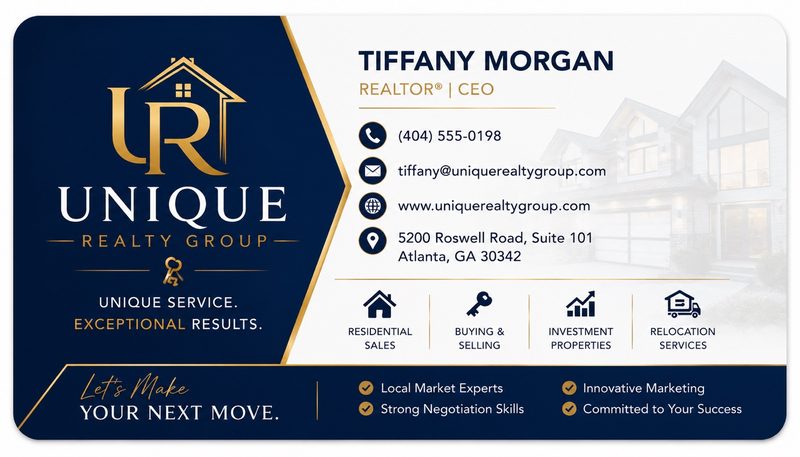 Unique Realty Card