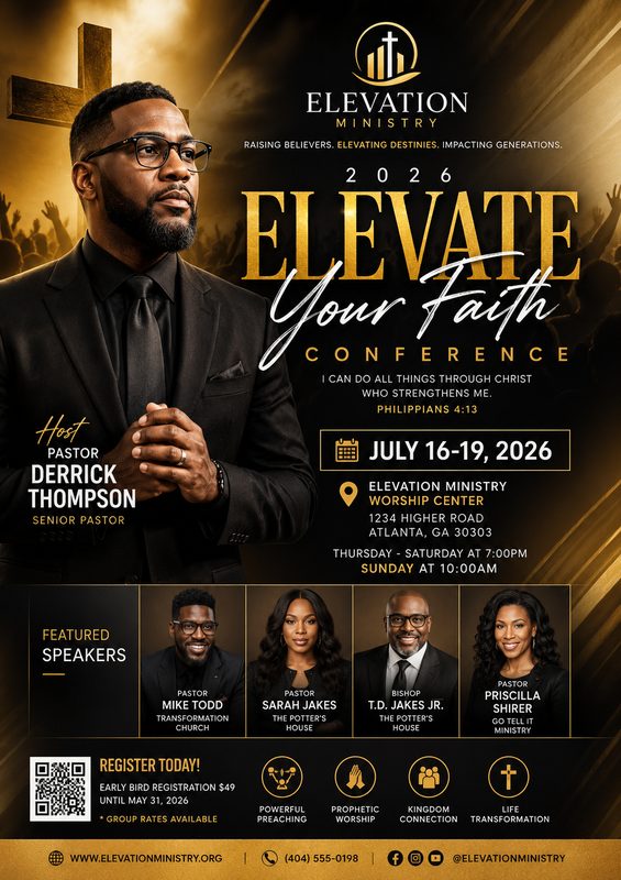Elevation Ministry Flyer