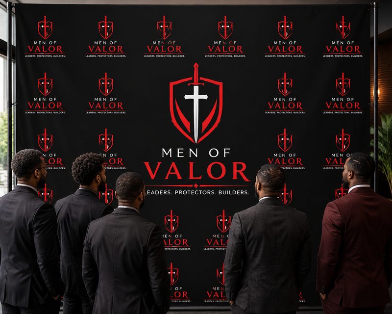 Men of Valor Backdrop
