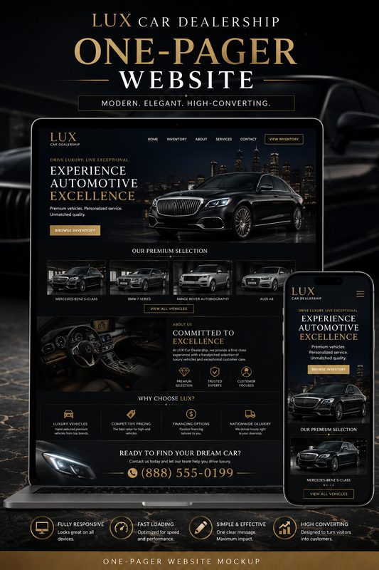 Lux Car Dealership